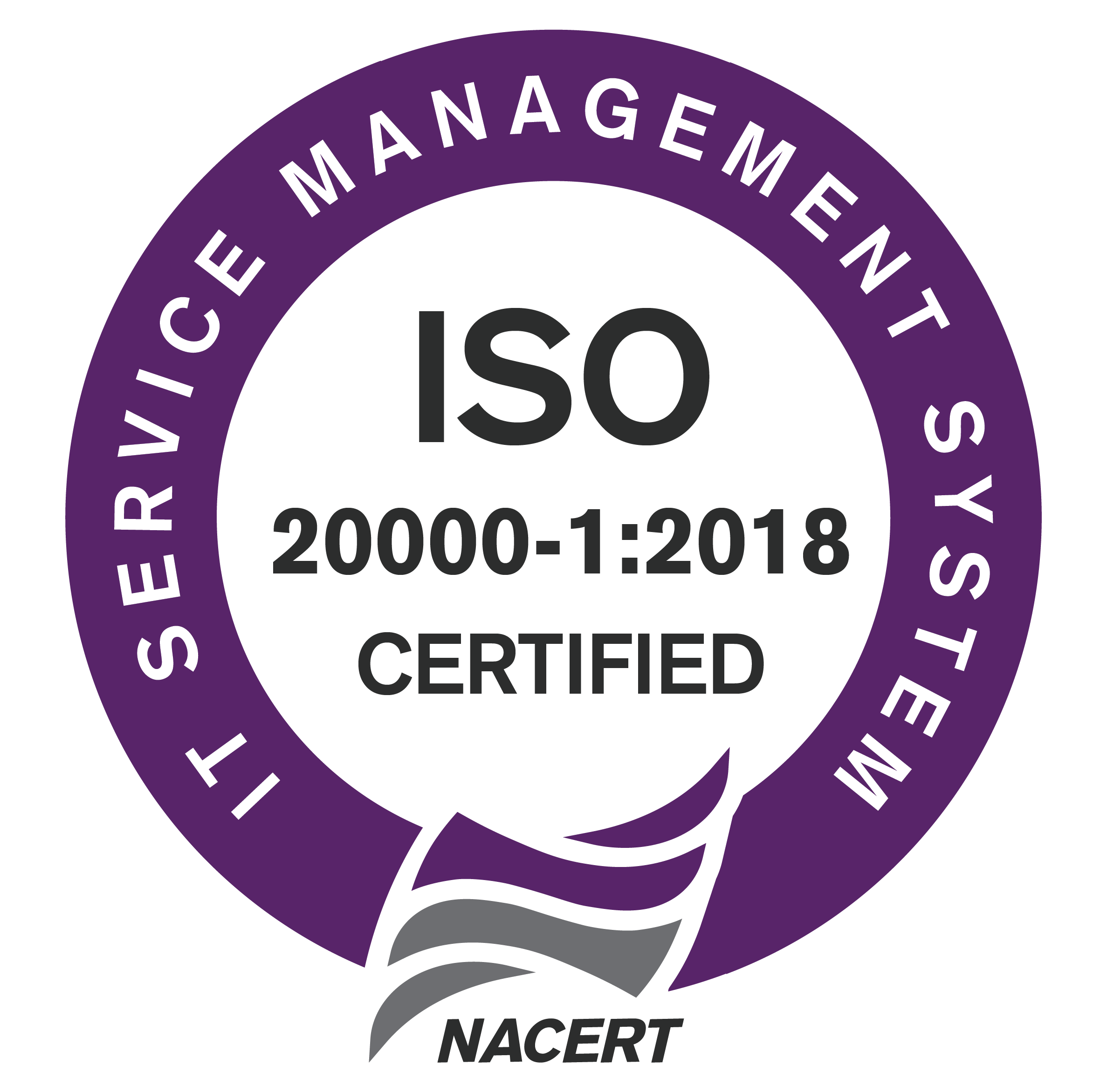 Logo ISO 20000-1:2018